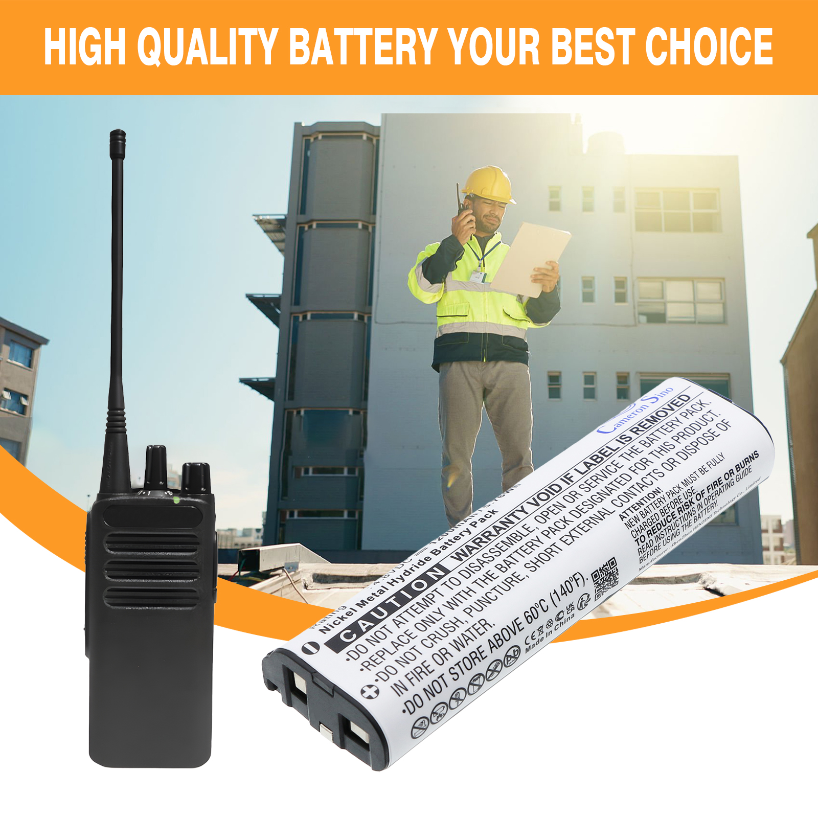 Аккумулятор CameronSino CS-MTI700TW (Motorola XTN Series / CP100)