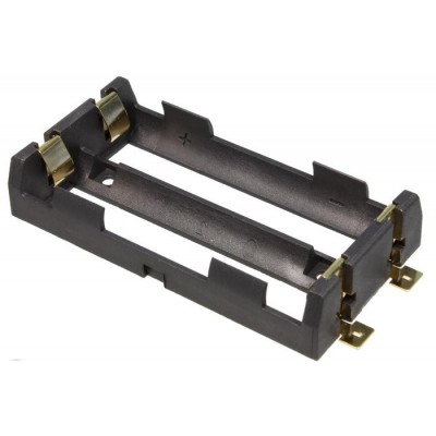Батарейный отсек для 2х18650 для SMD монтажа STM18650-2