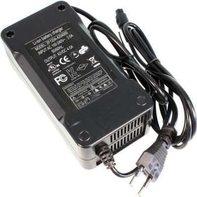 Зарядное устройство  для 10S Li-ion аккумуляторных батарей (42 В, 4 А) Разъем: 3-pin 9.1mm