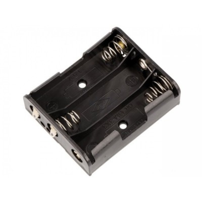 Батарейный отсек COMF для 3хAA, R6 под пайку (до 50В) BH-331-3D