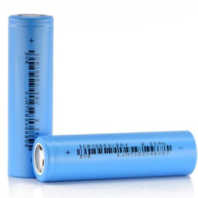 Аккумулятор EVE ICR18650-26V 2500mAh - 7.65A