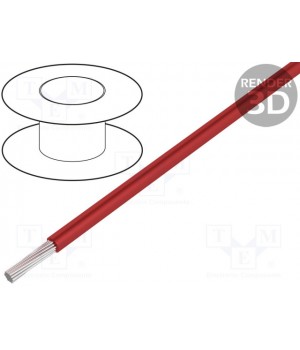 Провод LAPP KABEL HEAT180SIF-2.5RD (1x2,5mm2) силиконовый красный (до 50В) HEAT180SIF-2.5RD