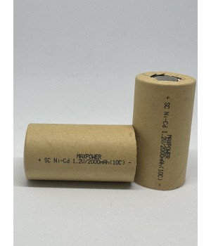 АККУМУЛЯТОР MAXPOWER SC (1.2 V, 2000 MAH) 10C 