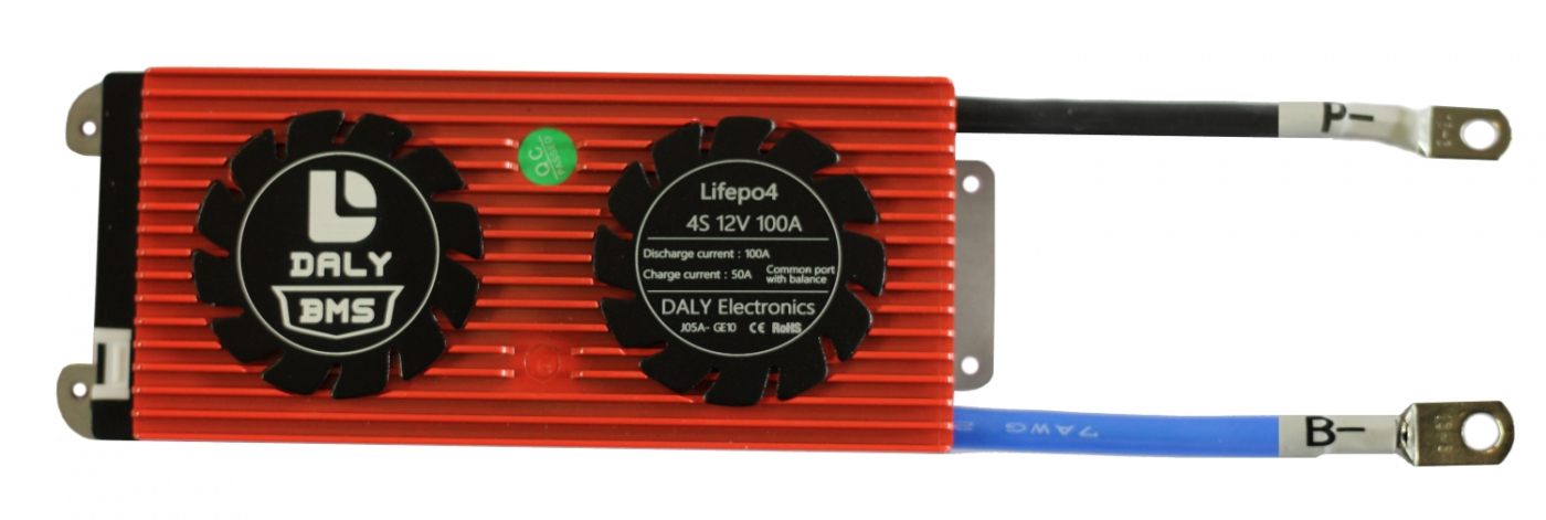 ПЛАТА BMS LIFEPO4 4S100A 12V 100A