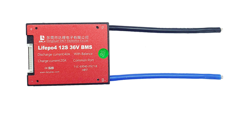 ПЛАТА BMS LIFEPO4 12S40A 36V 40A