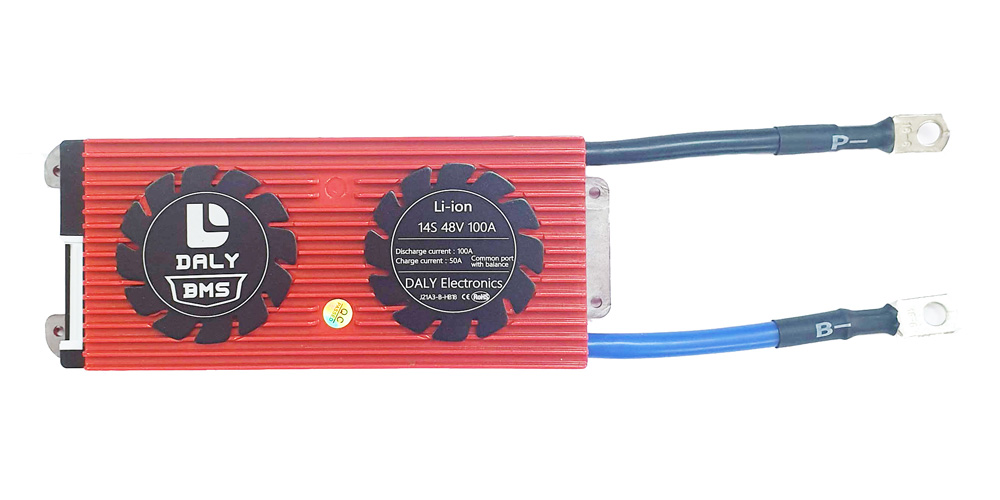 ПЛАТА BMS DALY LI-ION 14S100A 51.8B 100A