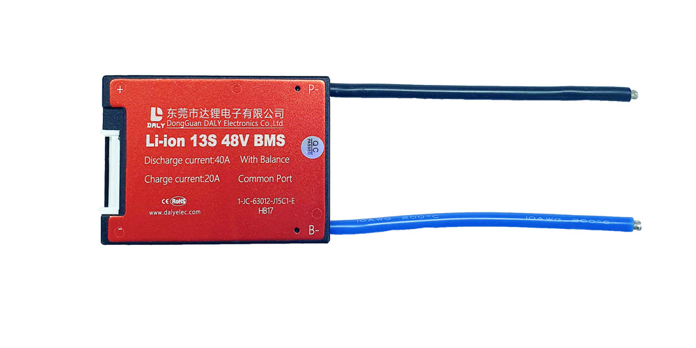 ПЛАТА BMS DALY LI-ION 13S40A 48B 40A