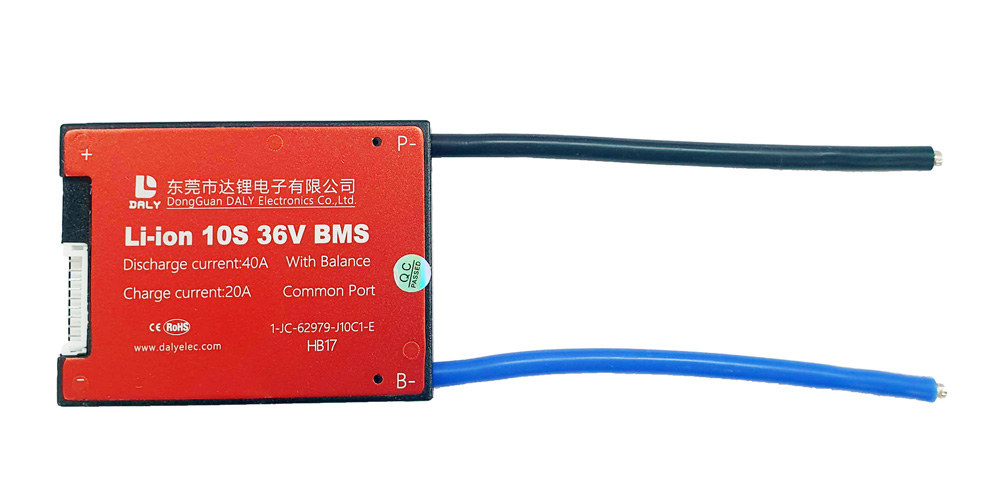 ПЛАТА BMS DALY LI-ION 10S40A 36B 40A
