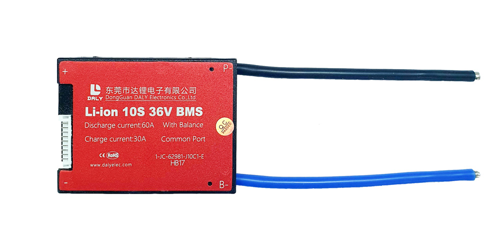 ПЛАТА BMS DALY LI-ION 10S60A 36B 60A
