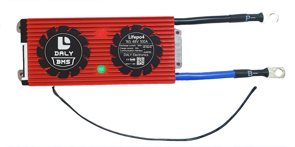 ПЛАТА BMS LIFEPO4 16S100A 48V 100A