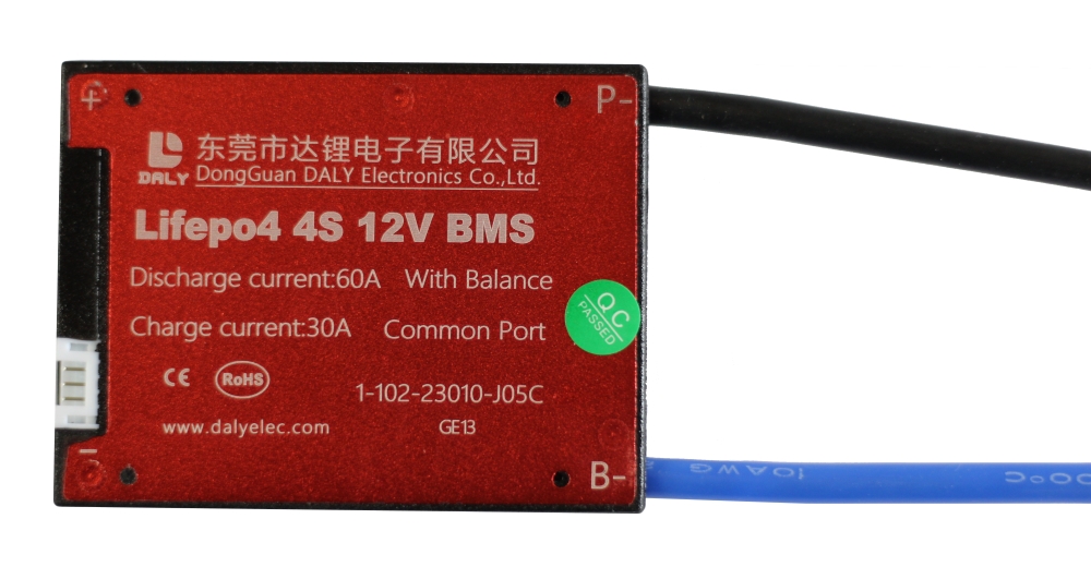 ПЛАТА BMS LIFEPO4 4S60A 12V 60A