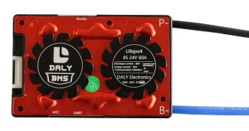 ПЛАТА BMS LIFEPO4 8S60A 24V 60A