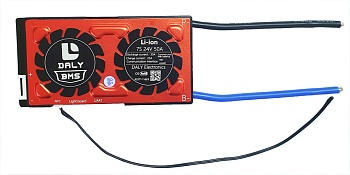 ПЛАТА SMART BMS DALY LI-ION 7S50A 24V 50A BLUETOOTH
