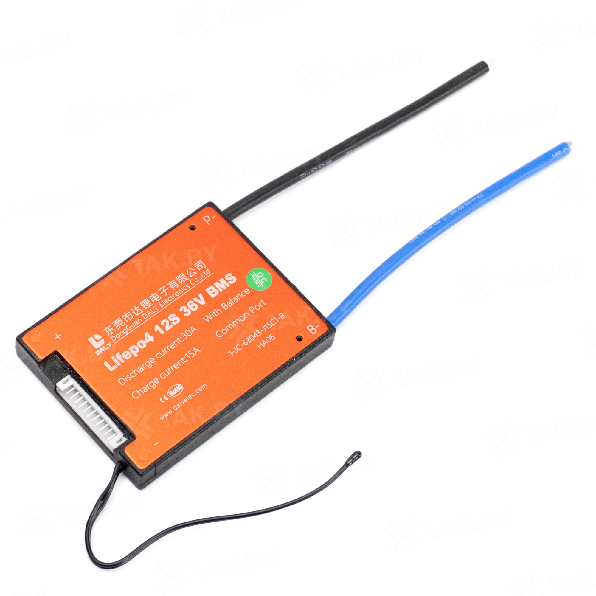 ПЛАТА BMS LIFEPO4 12S30A 36V 30A